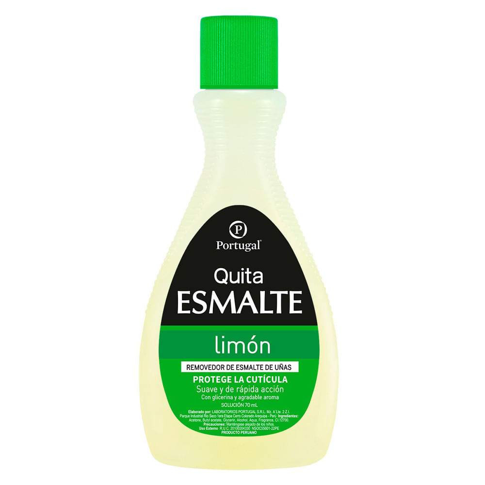 Quita Esmalte PORTUGAL Limón Frasco 70ml