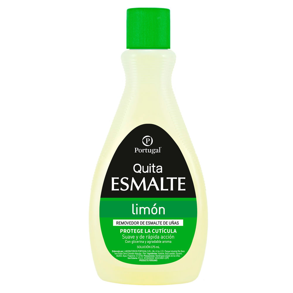 Quita Esmalte PORTUGAL Limón Frasco 175ml