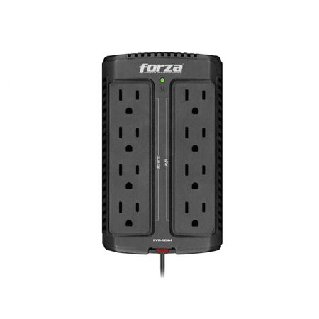 Estabilizador De Voltaje Forza Fvr-902 08 Tomas 900Va 450W