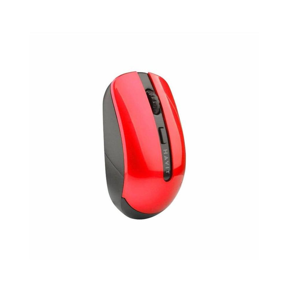 Mouse Inalámbrico MS989GT Rojo