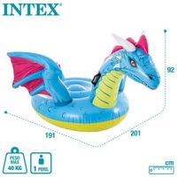 Colchoneta inflable infantil INTEX dragón