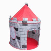 Carpa Castillo Casita Armable para Niños y Niñas Rojo