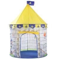 Carpa Castillo Casita Armable para Niños y Niñas Amarillo