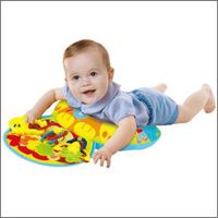 COJIN PARA ESTIMULAR EL GATEO DEL BEBE MODELO LEÓN