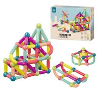 Bloques de construcción magnéticos - 64 Pcs