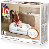 BESTWAY - Piscina inflable Infantil Bañera Bebé 86x86x25CM