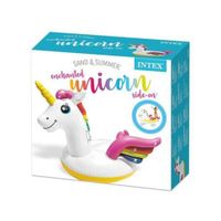 Flotador inflable montable modelo unicornio - Intex