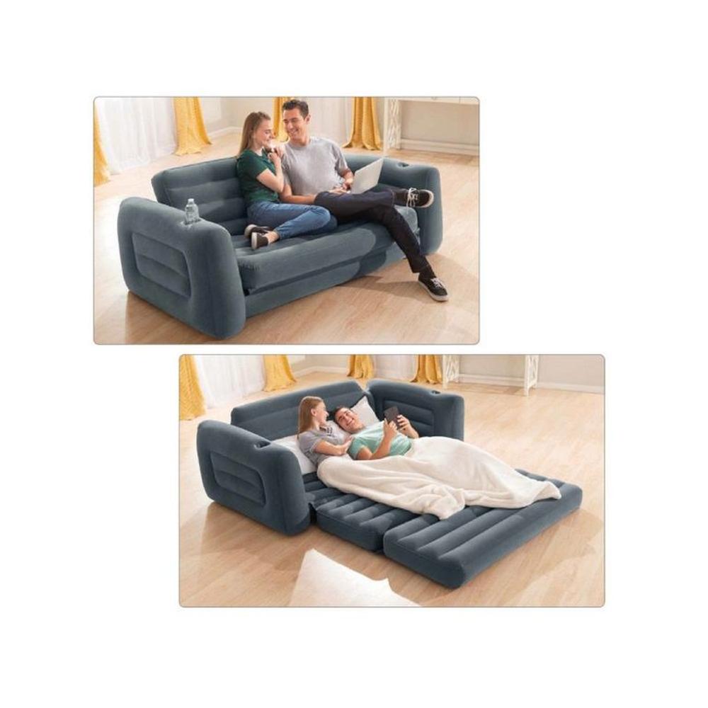 Sofá Cama Doble Inflable - Intex | plazaVea - plazaVea