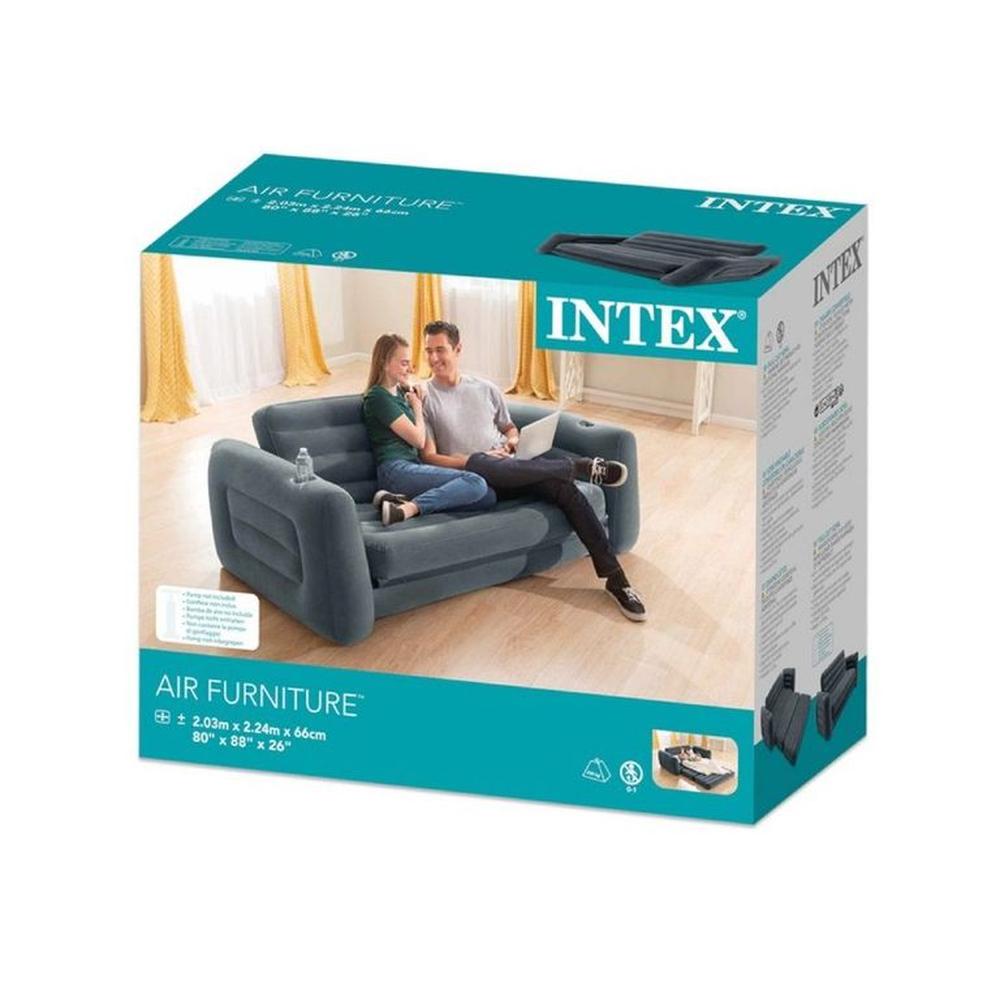 Sofá Cama Doble Inflable - Intex | plazaVea - plazaVea