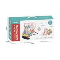 GIMNASIO MULTIFUNCIONAL DIDACTICO MECEDOR PARA BEBE 2 EN 1