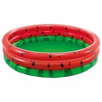 Piscina inflable modelo sandia de 3 anillos 168x38 cm