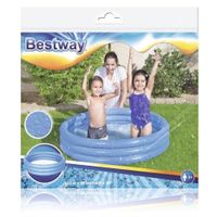 Pileta Inflable Redonda Tres Anillos azul