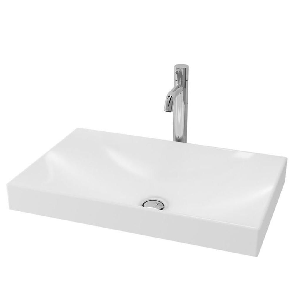 Lavamanos de sobreponer modelo LW645JN cuadrado marca TOTO