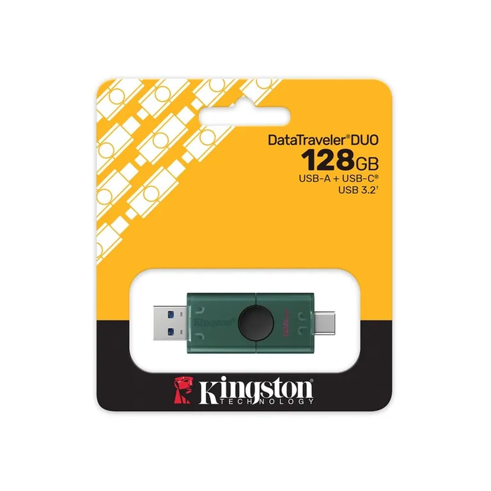 MEMORIA USB KINGSTON DATA TRAVELER DUOG2 128GB 3.2 GEN1