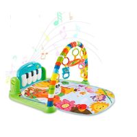 Gimnasio de Bebe con Piano Para Patear Verde