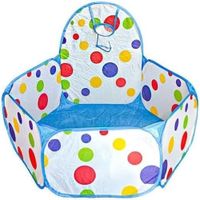 Piscina De Tela Para Pelotas Celeste