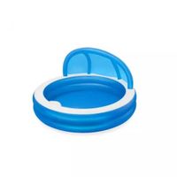 Piscina Familiar con asiento y parasol techo - Bestway