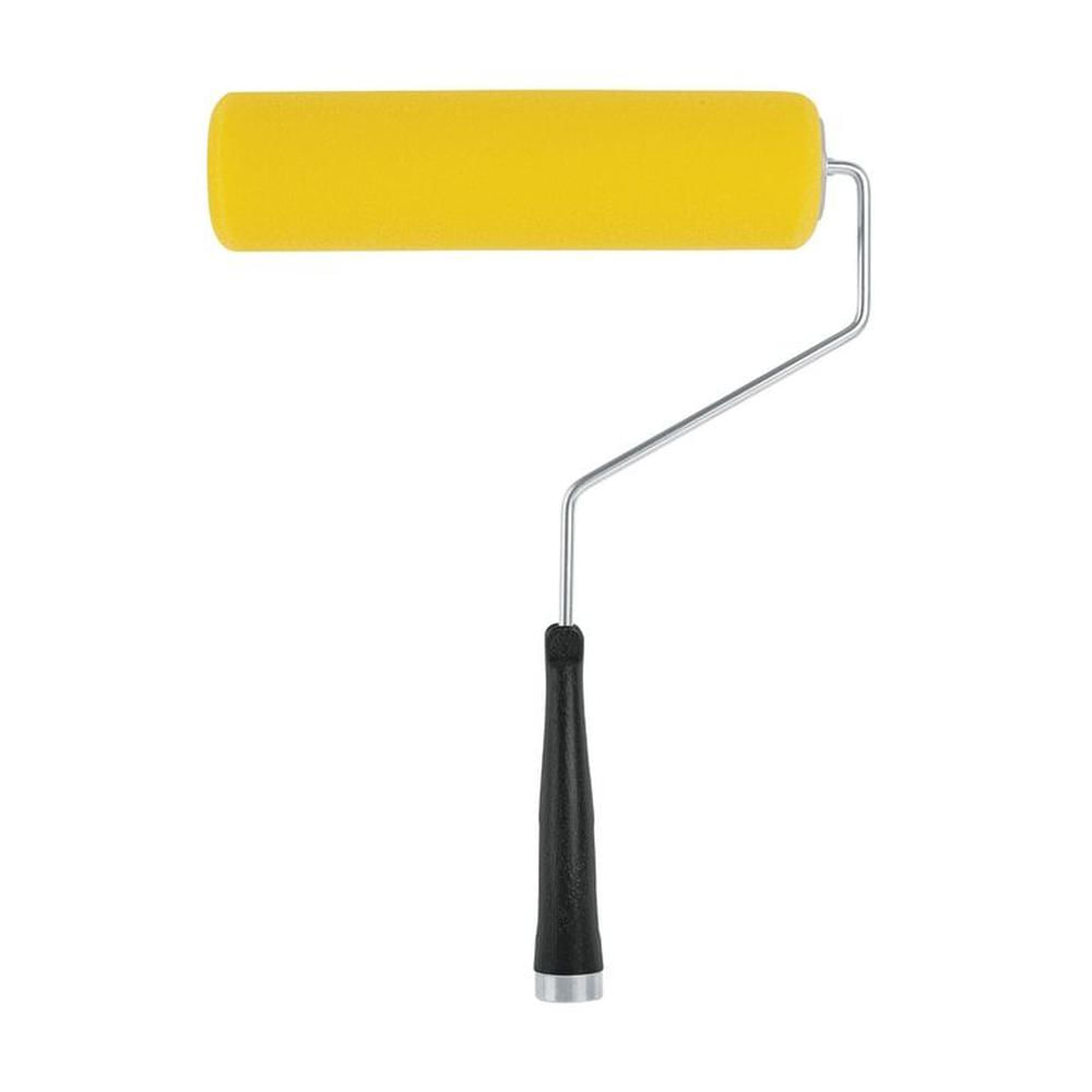 Rodillo para pintar 9 x 38 de esponja superficies lisas truper