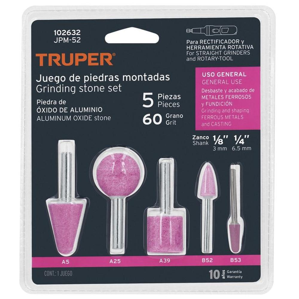 piedras montadas zanco 14 y 18uso general TRUPER