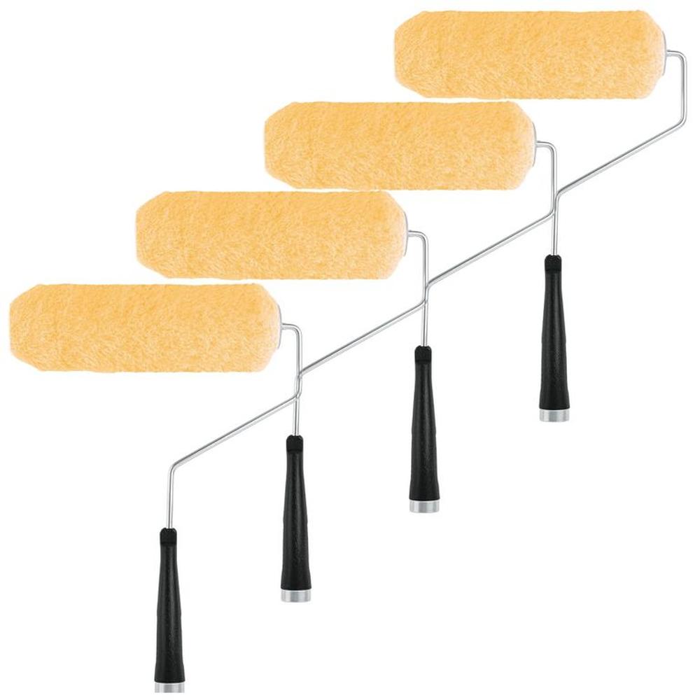 Rodillo para pintar 9" x 3/4 superficies rugosas PACK 4 UNIDADES