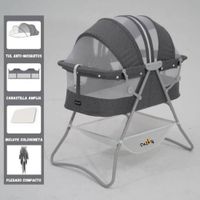 Cuna Portátil Plegable Para Bebé »DOLLY» GRAY