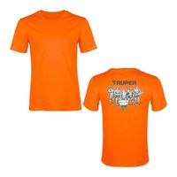 Polo oversize Naranja Truper de algodón