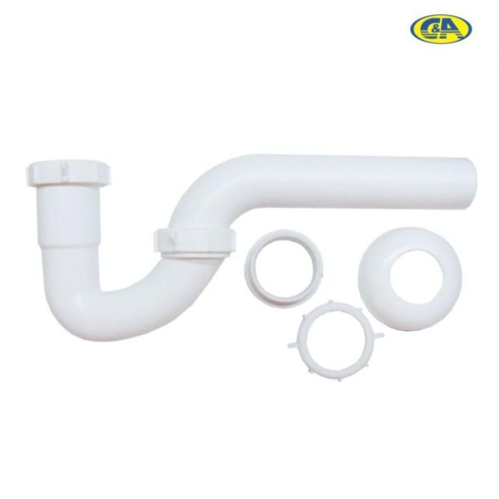 TRAMPA TIPO "P" PVC 1 1/2" P/COCINA C&A