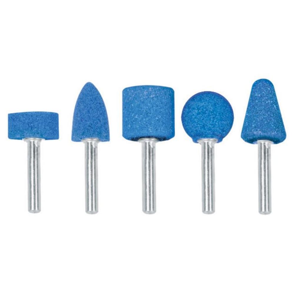 piedras montadaspara para pulir, alto rendimiento,  grano 60 Truper