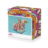 Flotador inflable montable modelo Alpaca multicolor