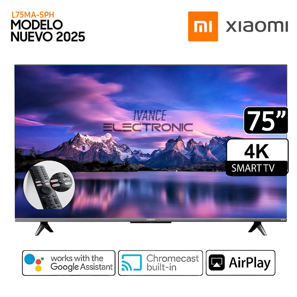 Televisor Xiaomi QLED 75 Pulg Smart TV Ultra HD 4K A PRO 2025 L75MA-SPH