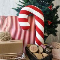 Cojin Navidad Baston Navideño 45 cm Decoraline Home