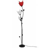 Lampara Decorativa Flor Elegante 3 Luces Salon Dormitorio