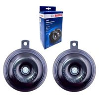 Claxon Bosch Modelo Platillo 12v Negro