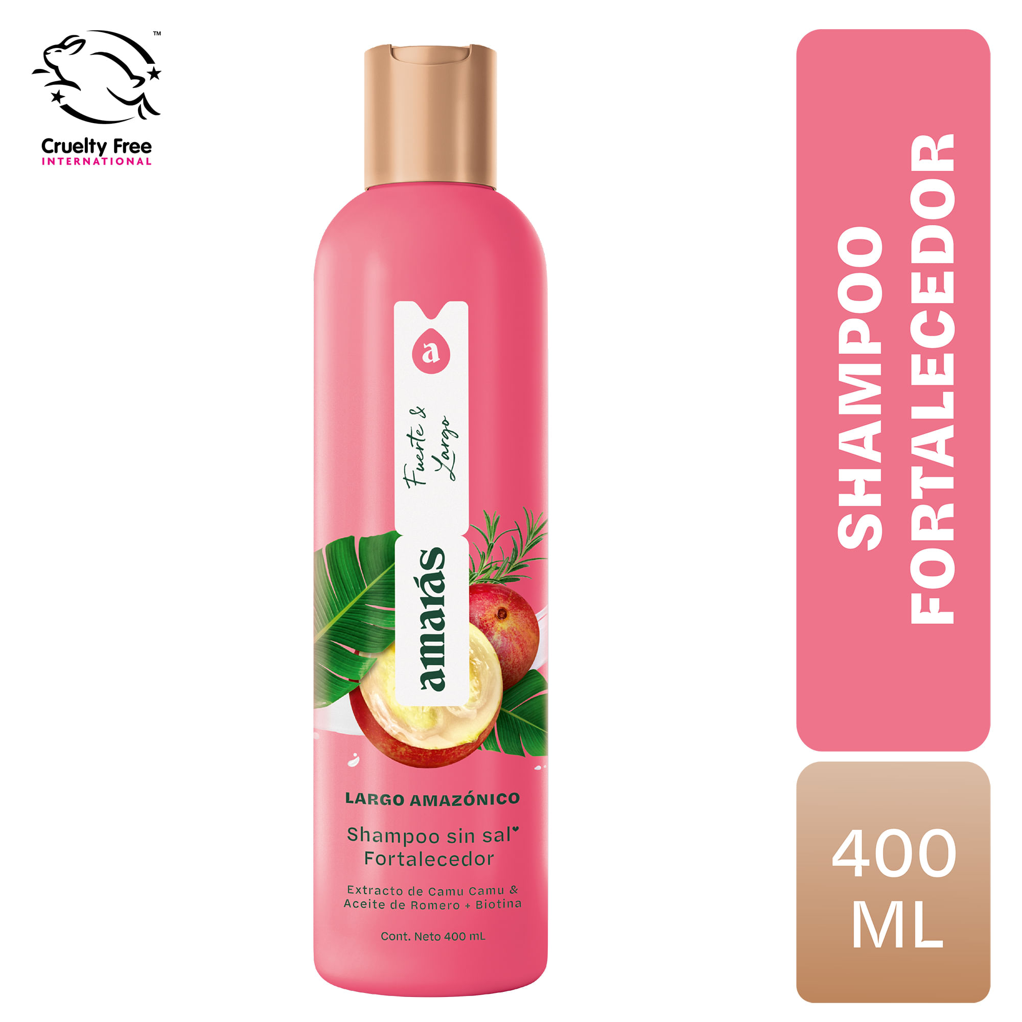 Shampoo Amarás Largo Amazónico 400ml
