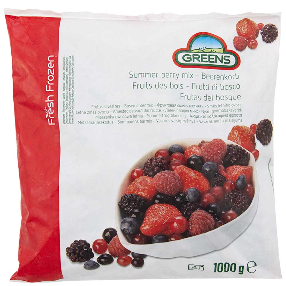 Frutos del Bosque Congelados GREEN FOOD Bolsa 1kg