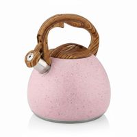 Tetera Inoxidable Acabado Granito Alta Calidad 5 Litros Rosado