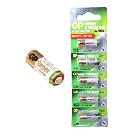 Pila Alcalina Beston 23a 12v Timbre Detector Blister x5 Unds