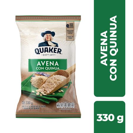 AVENA QUAKER C/ QUINUA x 330gr