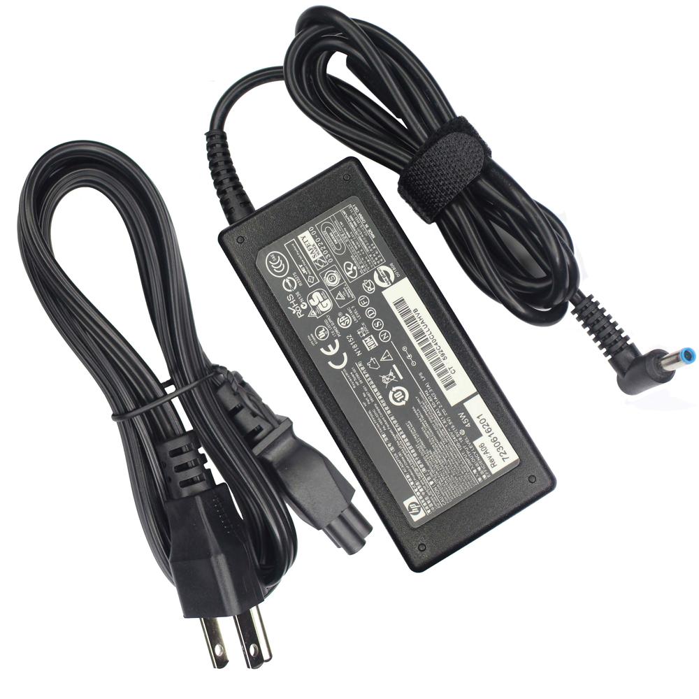 Cargador Laptop HP 19.5V 2.31A pin celeste