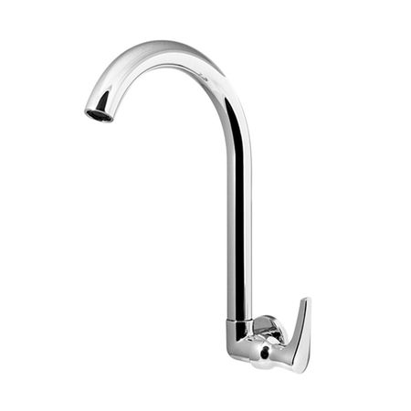 Llave de Lavadero Vainsa Portofino Cromada con Pico Flexible