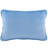 Almohadita LITTLE STEP Baby Azul Terciopelo
