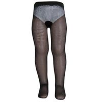 Panty Media Negra De Malla Niñas
