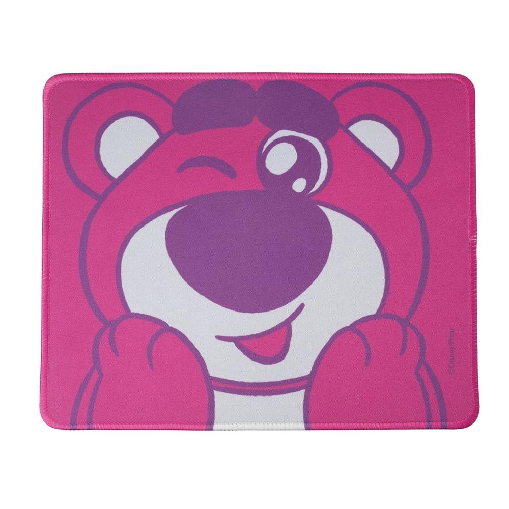 Mouse Pad Desk Oso Lotso Toy Story Pixar Neopreno Antideslizante 24x20 CM Fucsia