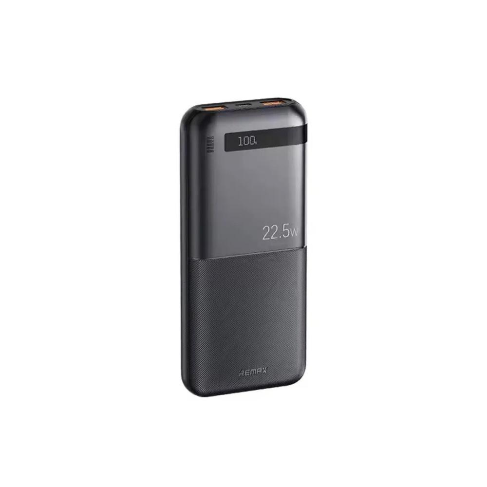 CARGADOR PORTÁTIL 20000mAh PD20W+ QC 22.5W MODELO RPP-72 Negro