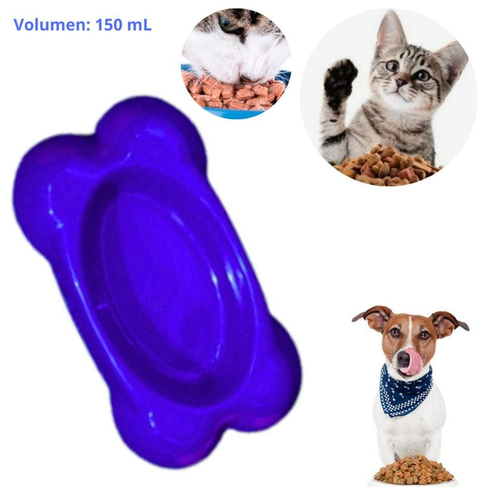 PLATO HUESO CHICO AZUL150 ML