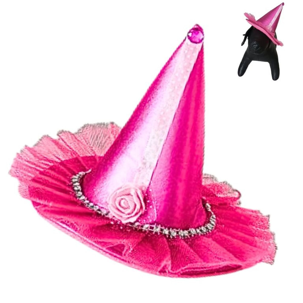 SOMBRERO HADA MASCOTAS - FUCSIA