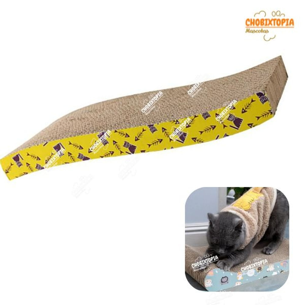 RASCADOR PARA GATOS CAMITA CON OLAS