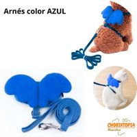 ARNES CON ALAS Y CORREA TALLA XS - AZULINO