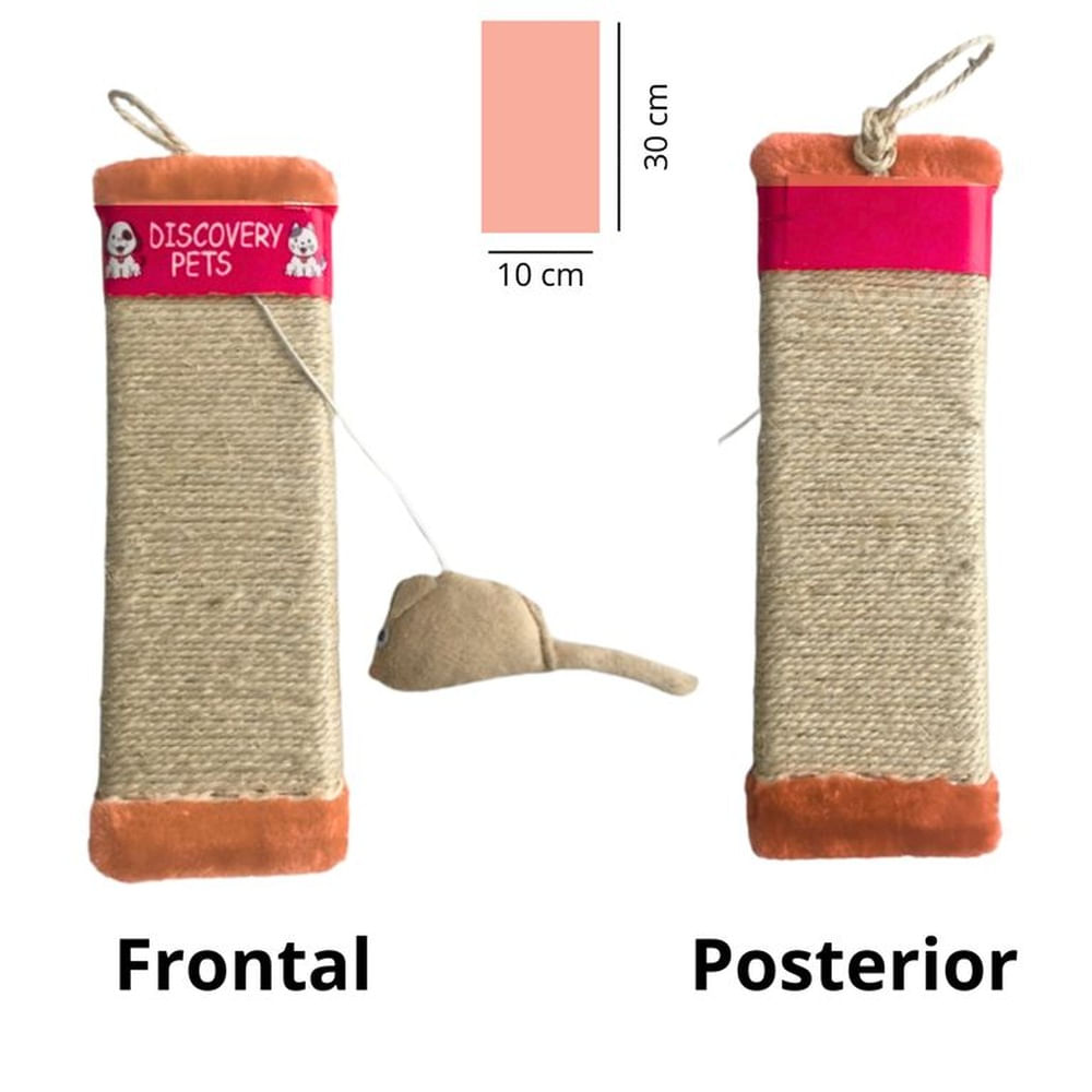 RASCADOR PARA GATO FORMA DE TABLA-MELON