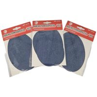Parche Para Codera y Rodillera Termoadhesivas Denim Lavado X 3